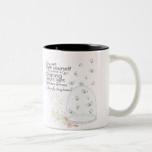 Caneca De Café Em Dois Tons Por Que Não Se Atrevem A Sozinhos?