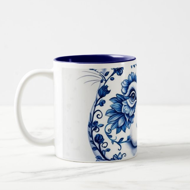 Caneca De Café Em Dois Tons Porcelain Panda (Esquerda)