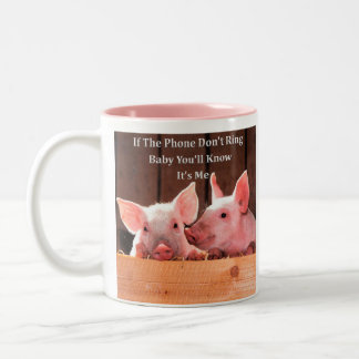 Caneca De Café Em Dois Tons Porco engraçado Memes com provérbios e citações