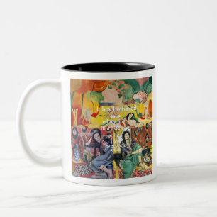 Caneca De Café Em Dois Tons Porque as pinturas de Matisse são tão diferentes