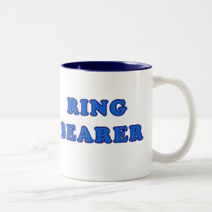 Caneca De Café Em Dois Tons Portador de anel