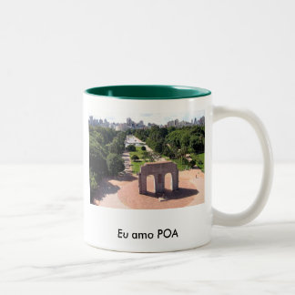 Caneca De Café Em Dois Tons Porto Alegre