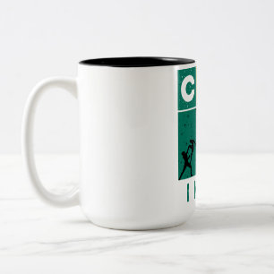 Caneca De Café Em Dois Tons Posso fazer o Retro?