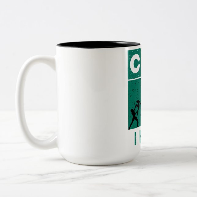 Caneca De Café Em Dois Tons Posso fazer o Retro? (Esquerda)