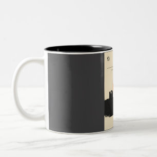 Caneca De Café Em Dois Tons Poster de viagens do Cobrir Stonehenge Book