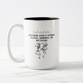 Caneca De Café Em Dois Tons Postulado do Primeiro Pardo