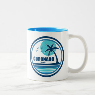 Caneca De Café Em Dois Tons Pra