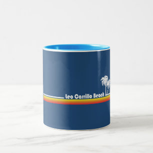 Caneca De Café Em Dois Tons Praia Leo Carrillo Malibu Califórnia