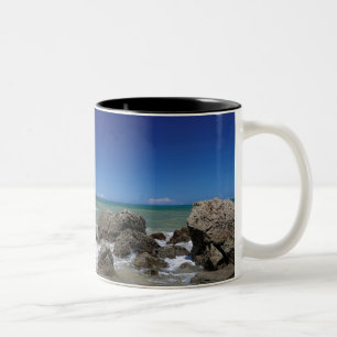 Caneca De Café Em Dois Tons Praia   Trancoso de Rio a Dinamarca Barra, estado