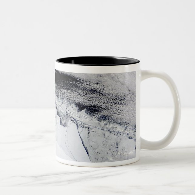 Caneca De Café Em Dois Tons Prateleira de gelo Shackleton, Antártica (Direita)
