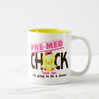 Caneca De Café Em Dois Tons Pre-MED pintinho 3