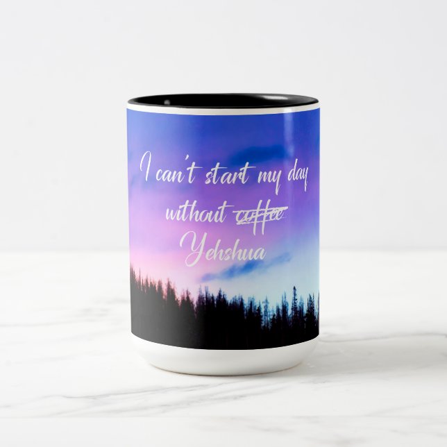 Caneca De Café Em Dois Tons Precisa De Café Engraçado Dizendo (Centro)
