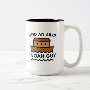 Caneca De Café Em Dois Tons Precise uma arca? Mim indivíduo de Noah