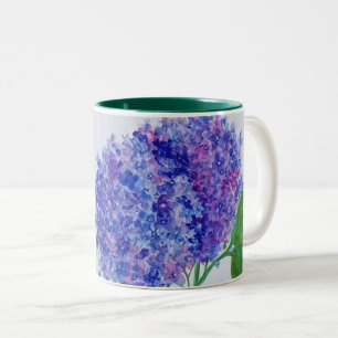 Caneca De Café Em Dois Tons Preciso De Flores, Café, Chá