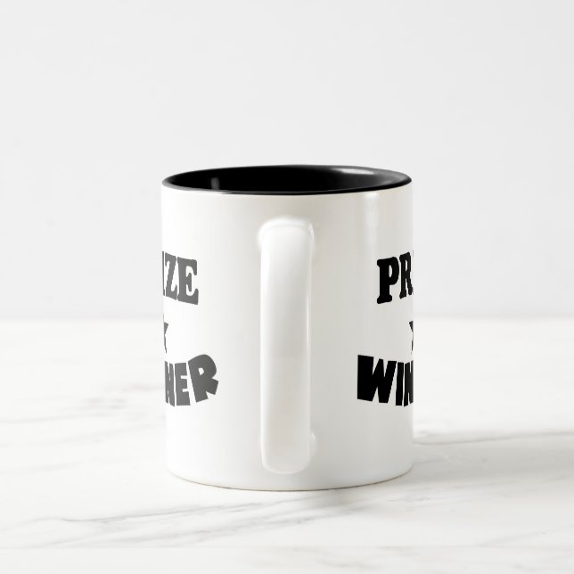 Caneca De Café Em Dois Tons Prêmio Winner Mug (Alça)