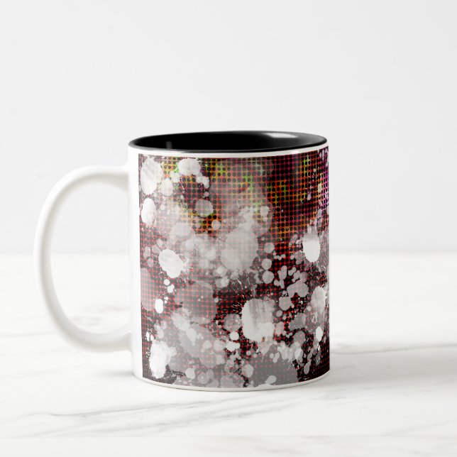 Caneca De Café Em Dois Tons Preparação Escura (Esquerda)