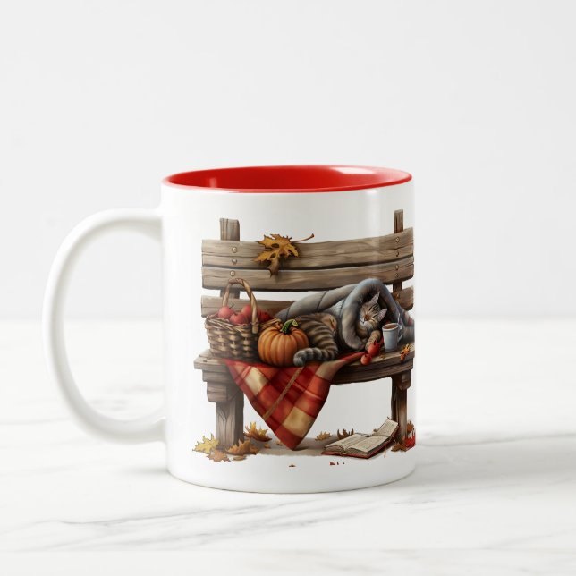 Caneca De Café Em Dois Tons Preparing my Halloween potion (Esquerda)