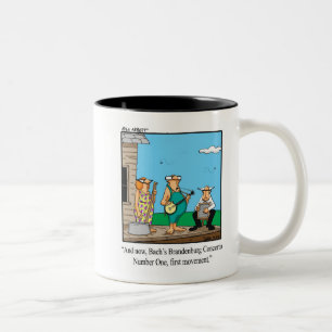 Caneca De Café Em Dois Tons Presente Clássico de Humor Café Mug