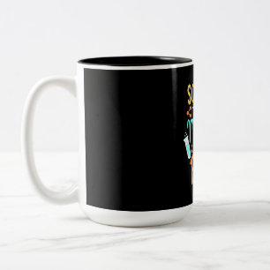 Caneca De Café Em Dois Tons Presente de aniversário Ciência É Como Magia