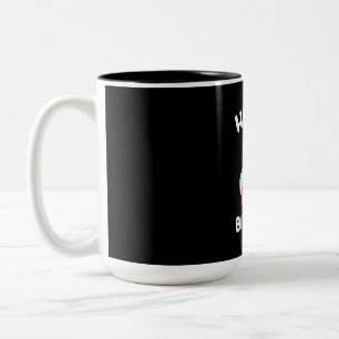 Caneca De Café Em Dois Tons Presente de aniversário Feliz 16.o aniversário