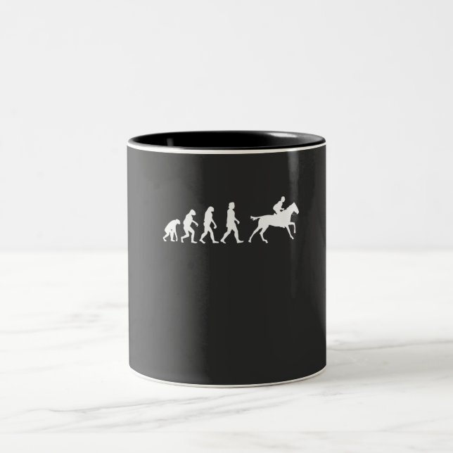Caneca De Café Em Dois Tons Presente de Cavalo em Cavalo (Centro)