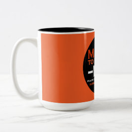 Caneca De Café Em Dois Tons Presente de Consciência de Sobrevivência com Escle