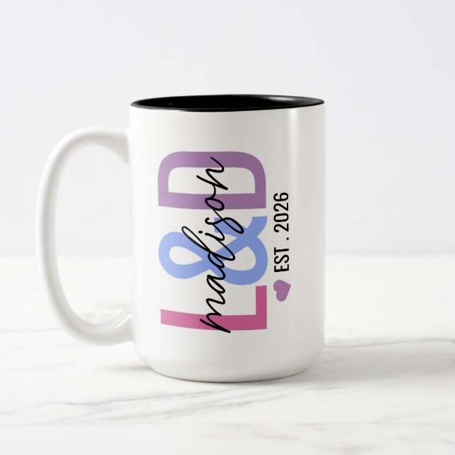 Caneca De Café Em Dois Tons Presente de Enfermeira de Trabalho e Parto Present (Esquerda)
