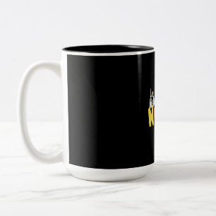 Caneca De Café Em Dois Tons Presente de Enfermeira Enfermeiro