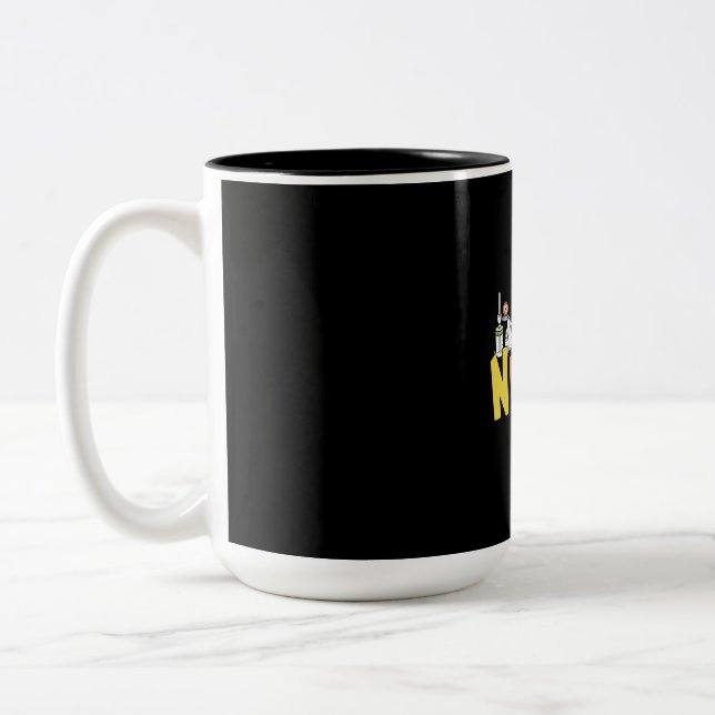 Caneca De Café Em Dois Tons Presente de Enfermeira | Enfermeiro (Esquerda)