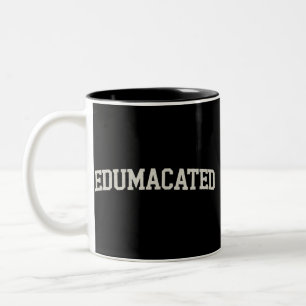 Caneca De Café Em Dois Tons Presente de Graduação Faculdade Graduação Sarcásti