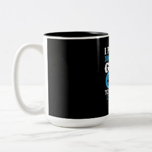 Caneca De Café Em Dois Tons Presente De Jogador Eu Parei Meu Jogo Para Estar A