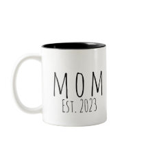 Presente de Mãe Estabelecida Branco Nova Mamãe