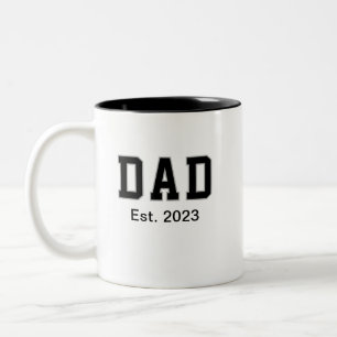 Caneca De Café Em Dois Tons Presente de Pai Veterano Estabelecido