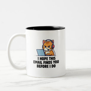 Caneca De Café Em Dois Tons Presente Divertido para Colega de Trabalho, Apreci