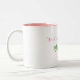 Caneca De Café Em Dois Tons Presente do Dia das Mães Mais Esquecida do Mundo
