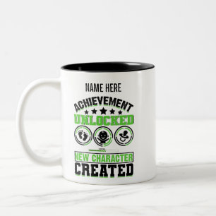 Caneca De Café Em Dois Tons Presente do Dia dos Pais para Papai Personalizado 