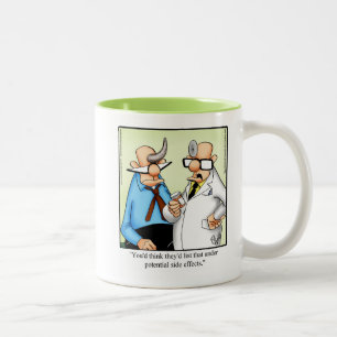 Caneca De Café Em Dois Tons Presente Engraçado de Humor Mug