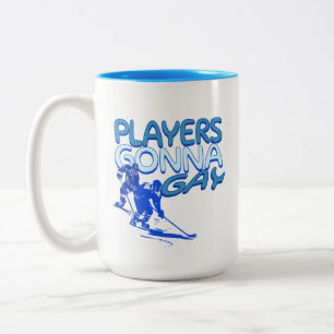 Caneca De Café Em Dois Tons Presente engraçado do orgulho LGBT de rivalidade g