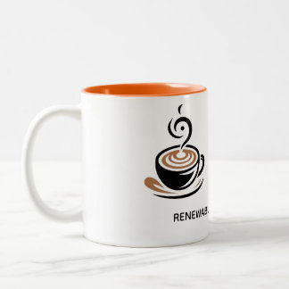 Caneca De Café Em Dois Tons Presente engraçado especialista em Energia Renováv