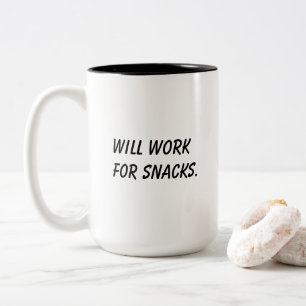 Caneca De Café Em Dois Tons Presente engraçado para colegas de trabalho 'Traba