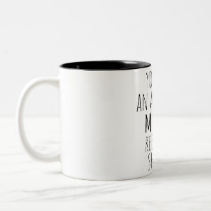 Caneca De Café Em Dois Tons presente engraçado para o dia de as mães 2025 da m