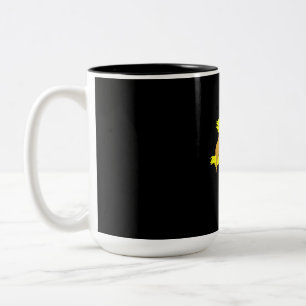 Caneca De Café Em Dois Tons Presente Equestre Estou Com O Vento
