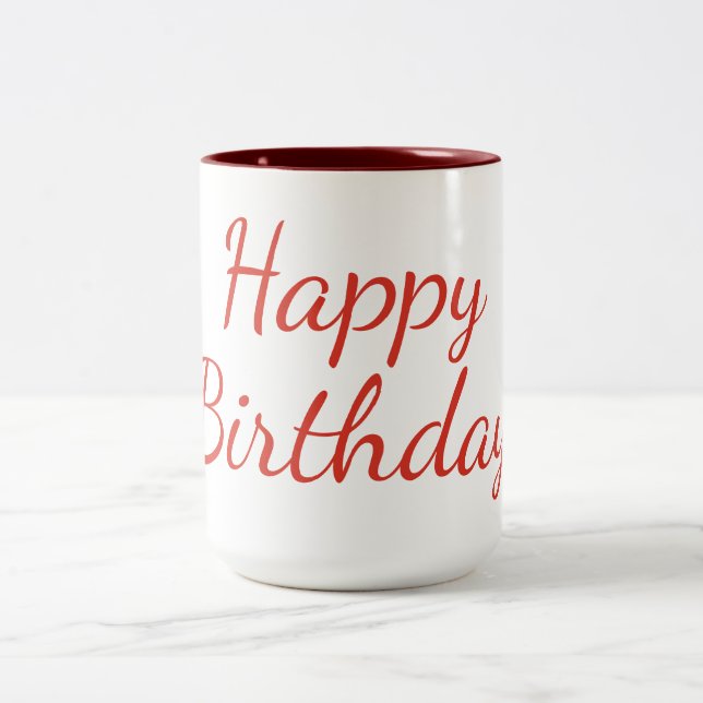Caneca De Café Em Dois Tons Presente Marrom (Centro)