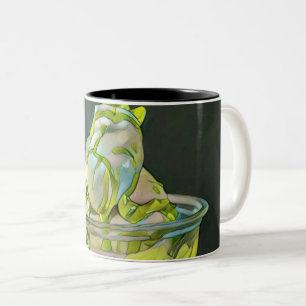 Caneca De Café Em Dois Tons Presente no Dia Nacional do Sorvete