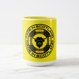 Caneca De Café Em Dois Tons Presente Patriota Escocês