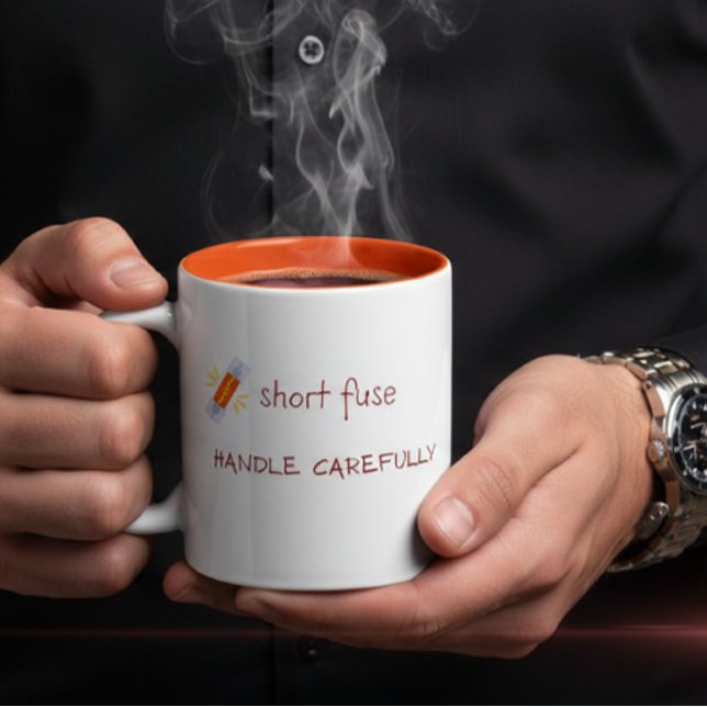 Caneca De Café Em Dois Tons Presente Personalizado Engraçado e Sarcástico para (Criador carregado)