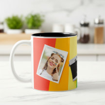 Presente Personalizado LGBT Pride com Duas Fotos e