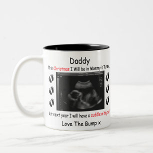 Caneca De Café Em Dois Tons Presente personalizado para o Pai a ser do Bump