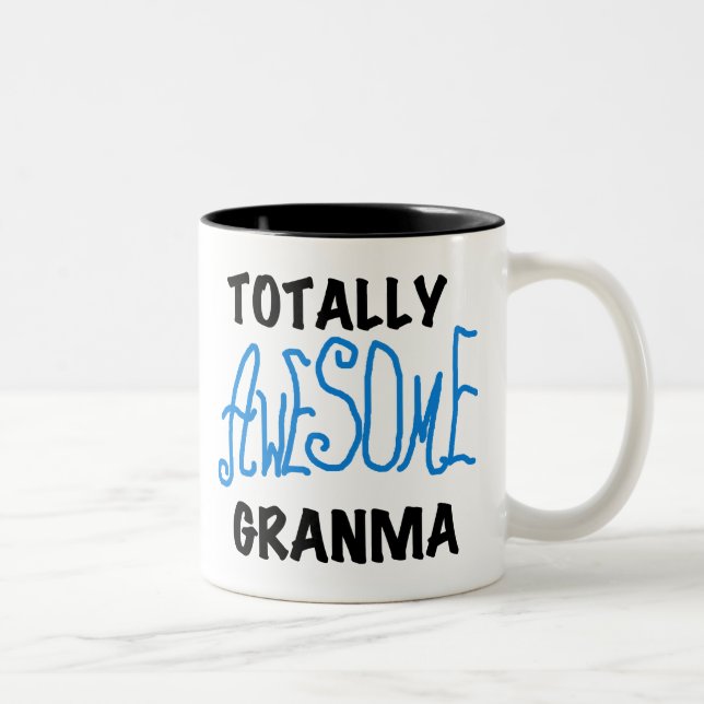 Caneca De Café Em Dois Tons Presentes azuis totalmente impressionantes do (Direita)
