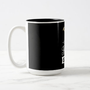 Caneca De Café Em Dois Tons Presentes de Casamento Você Faz Meu Coração S